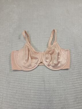 Wacoal Bra Womens 40 DDD Underwire Light Weight Peach